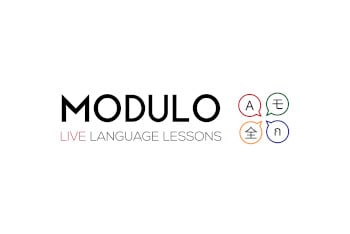 โลโก้โรงเรียนสอนภาษาโมดูโล่สาขา โมดูโล่ ไลฟ์